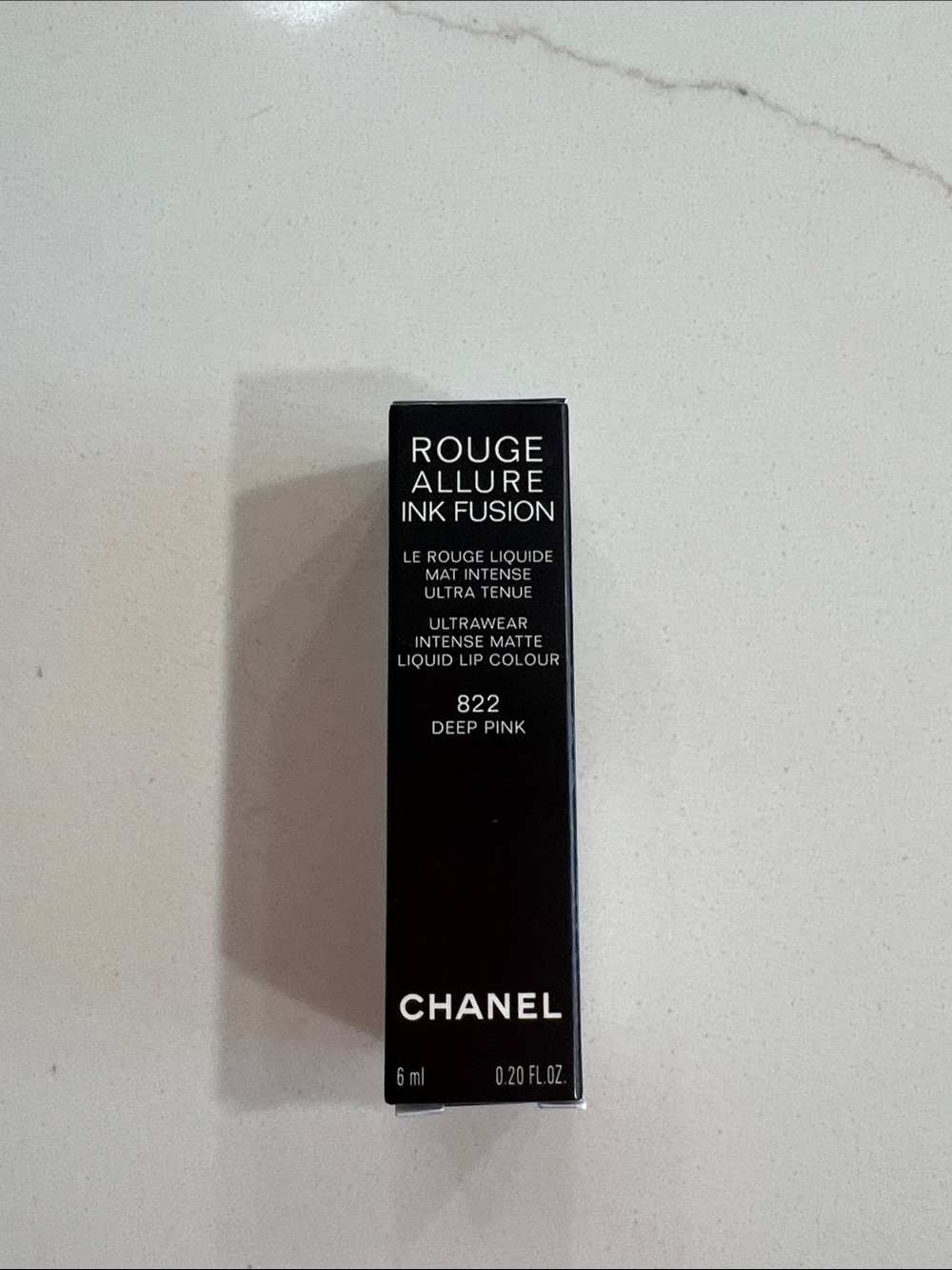 CHANEL Rouge Allure Ink Fusion 822 Deep Pink Matte Liquid Lipstick